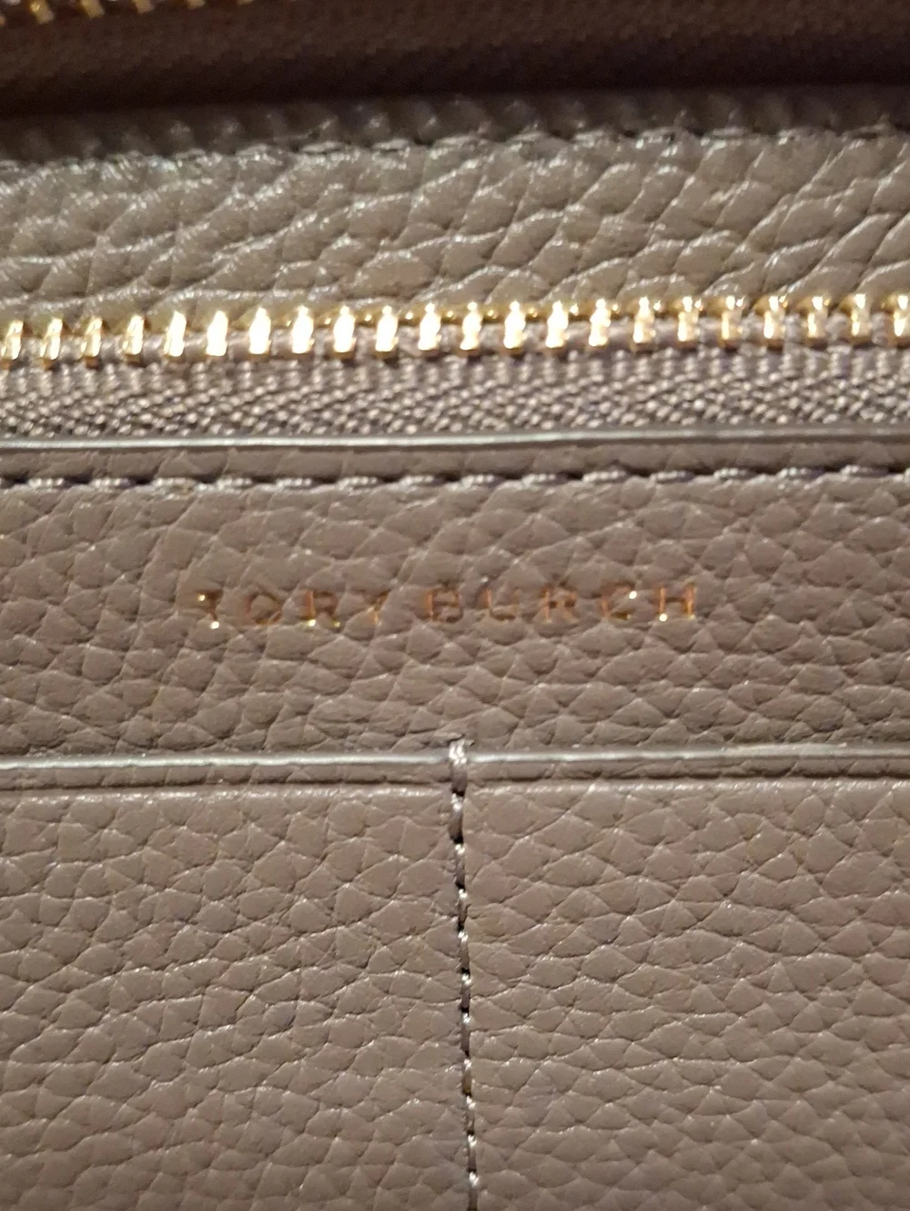 Tory Burch pebbled leather